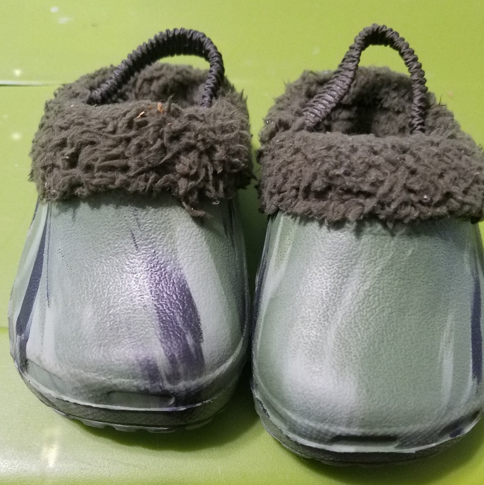 Camo crocs